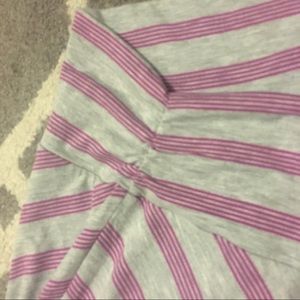 Faded Glory Skirts - Diagonally Striped Purple and Gray Skirt Faded Glory Skirts - Diagonally Striped Purple and Gray Skirt